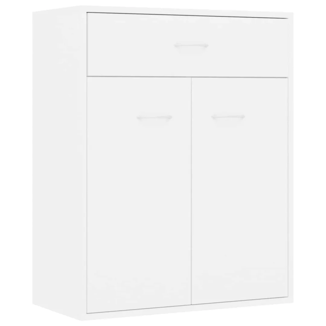 Sideboard Weiß 60 X 30 X 75 Cm Spanplatte günstig online kaufen