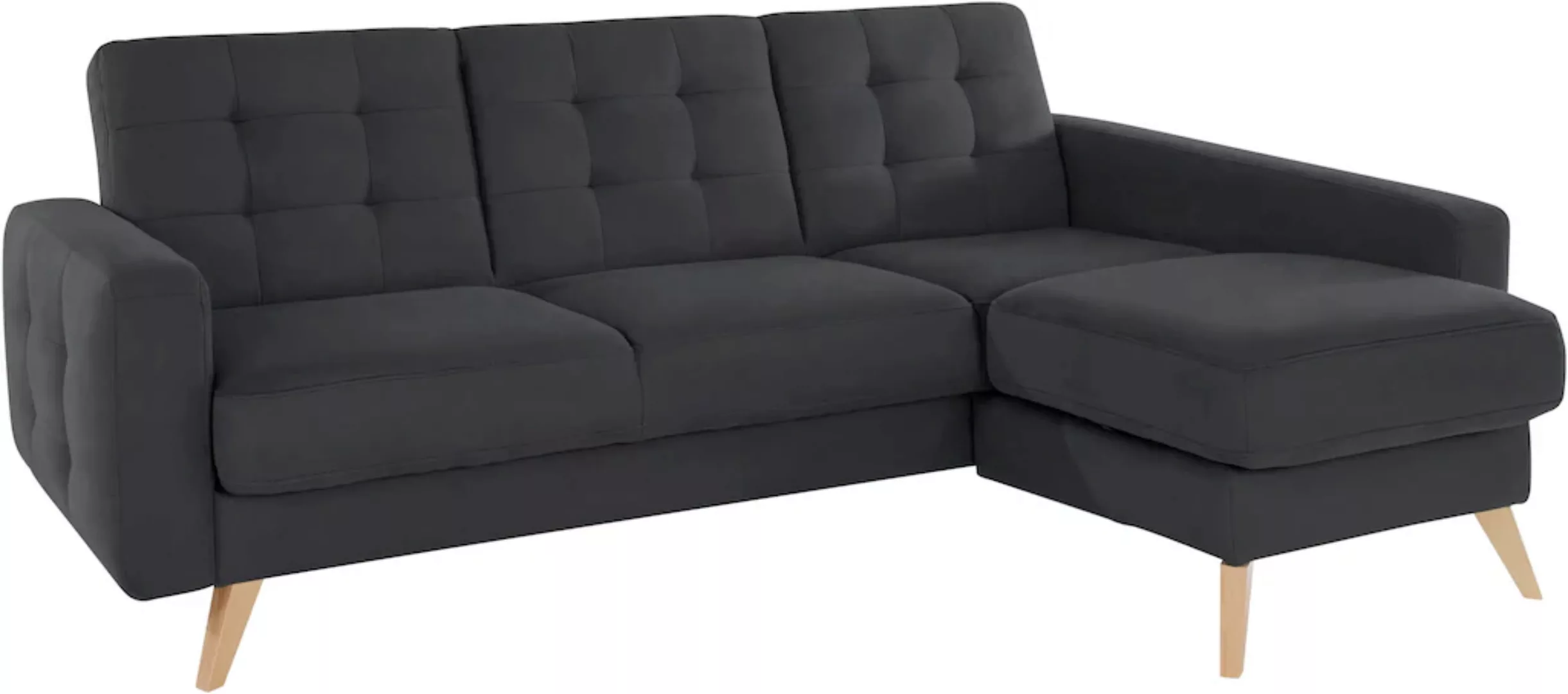 exxpo - sofa fashion Ecksofa Nappa, kompakt und komfortabel, bequem, zeitlo günstig online kaufen