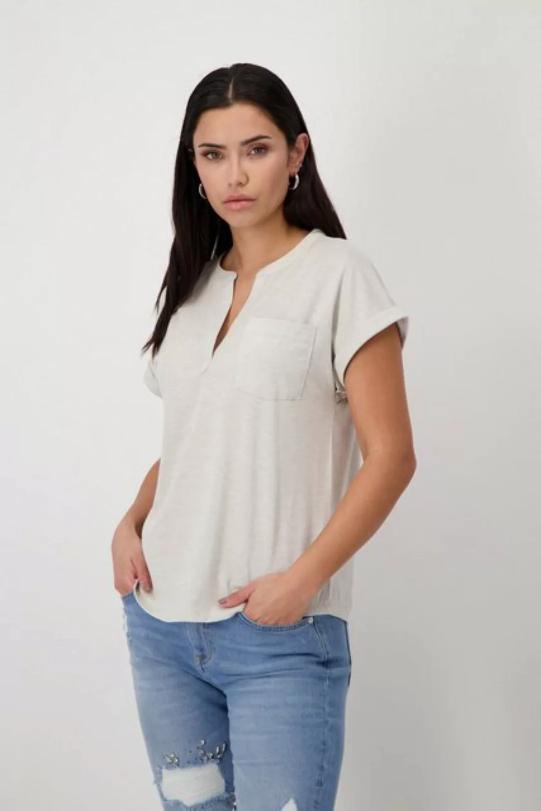 Monari T-Shirt in glitzernder Optik günstig online kaufen