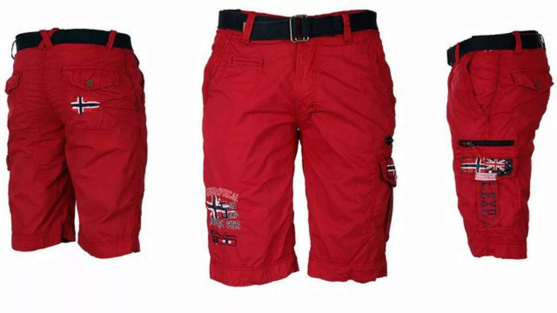 Geographical Norway Shorts Herren Cargo Shorts kurze Hose Short Bermuda kni günstig online kaufen