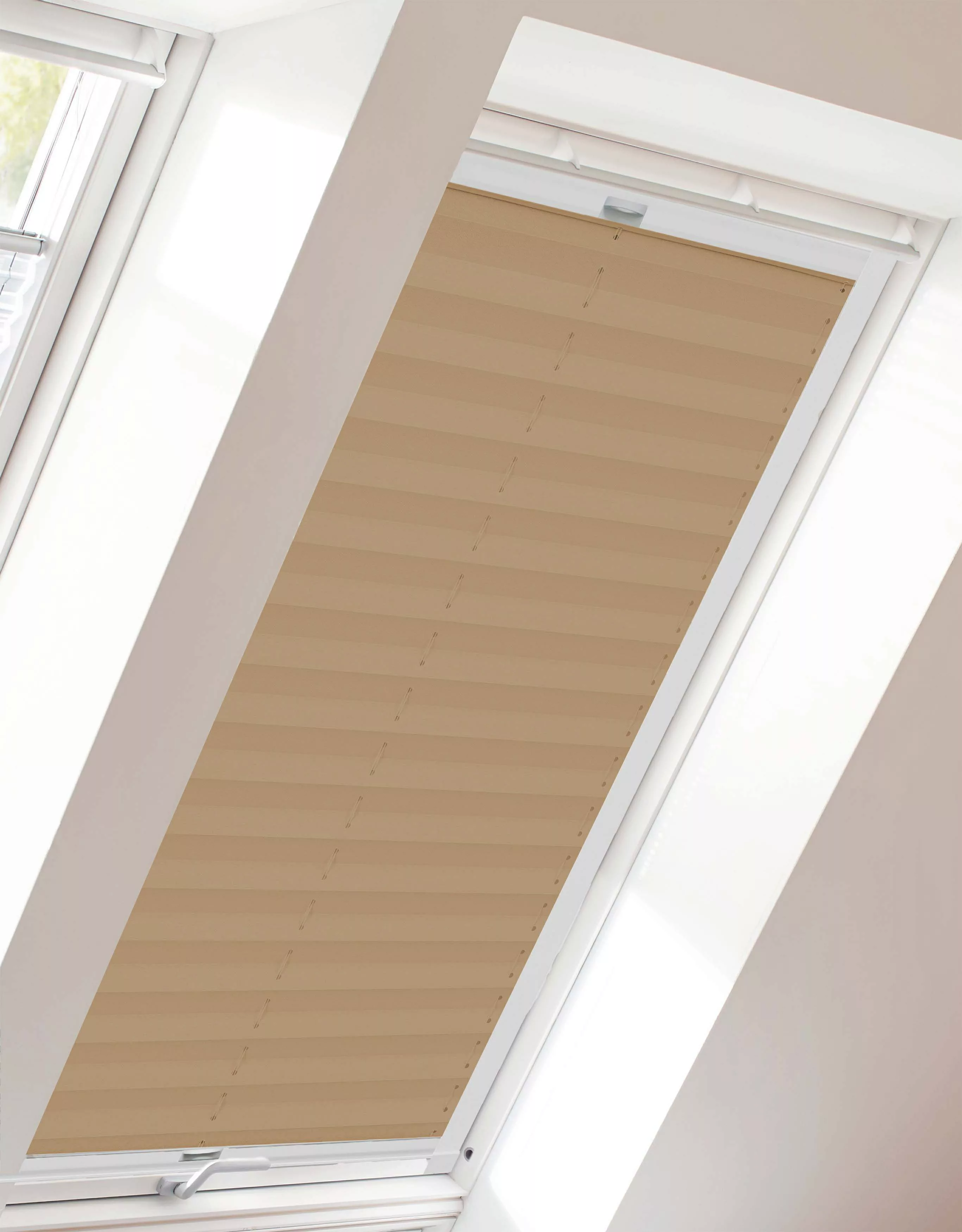 sunlines Dachfensterplissee »Classic Style Crepe«, Lichtschutz, verspannt, günstig online kaufen