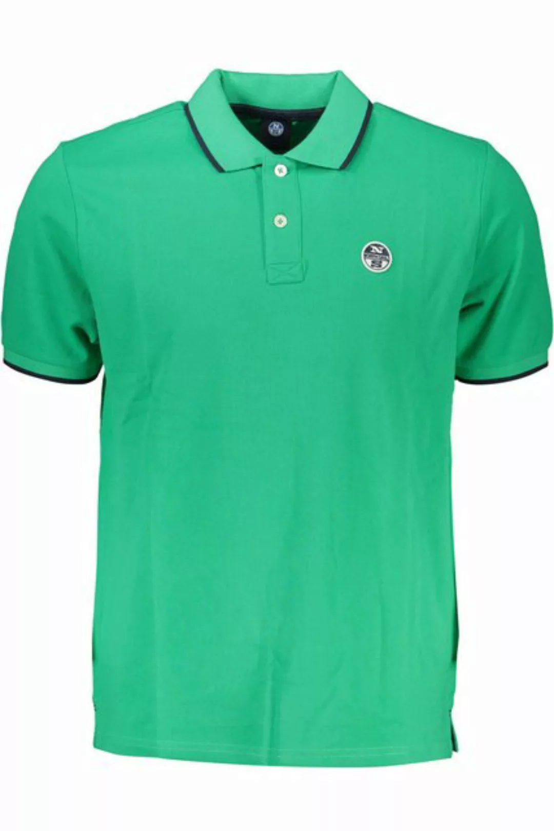 North Sails Poloshirt Herren Kurzarm-Poloshirt in Grün mit günstig online kaufen