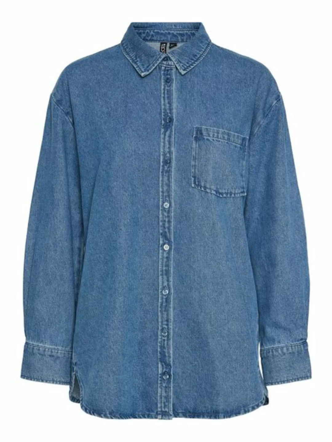 pieces Jeansbluse PCMAISIE LS DENIM SHIRT NOOS BC günstig online kaufen