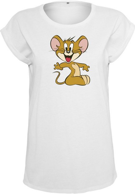 Merchcode T-Shirt Merchcode Damen Ladies Tom & Jerry Mouse Tee (1-tlg) günstig online kaufen