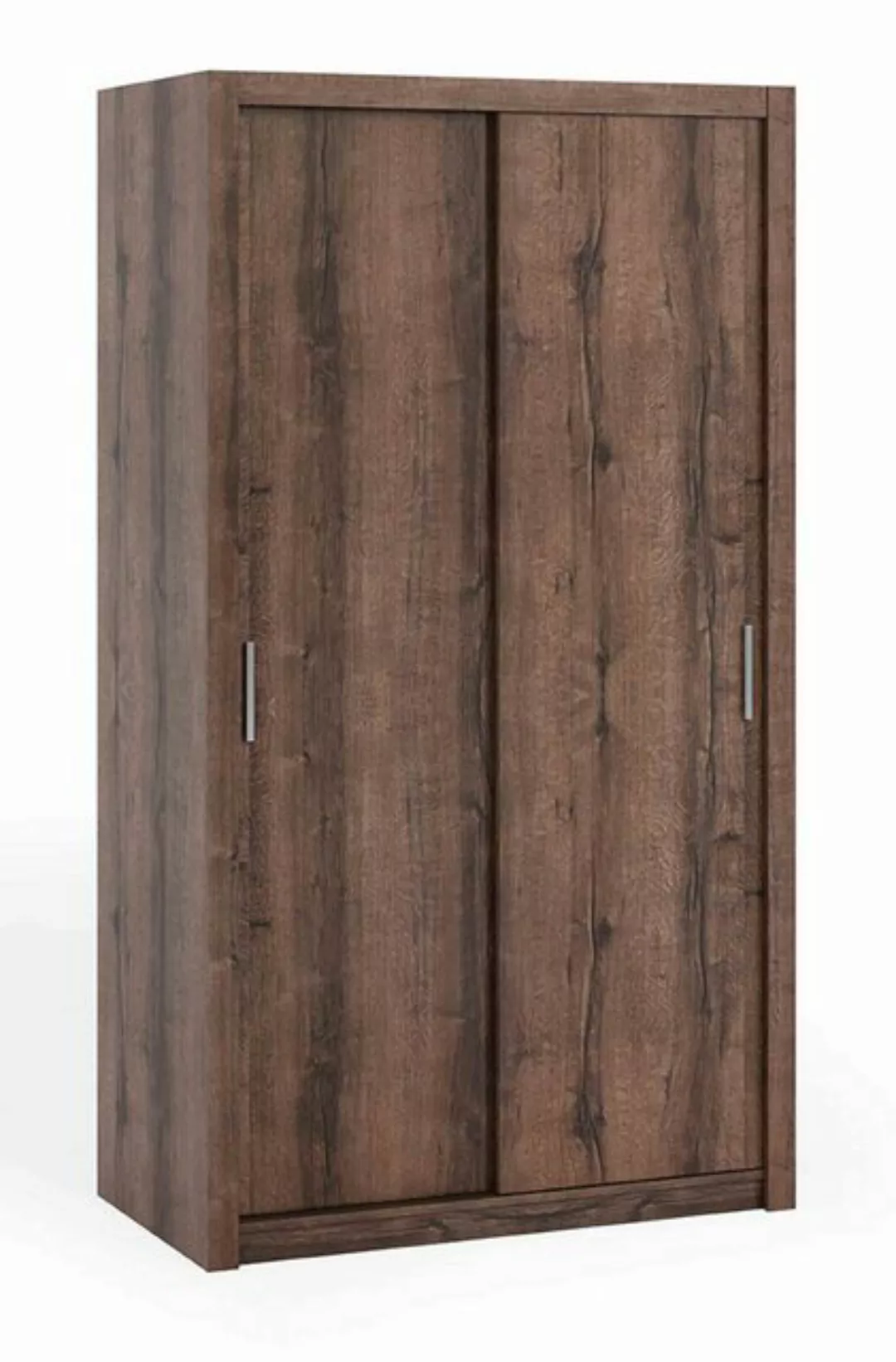 Furnix Kleiderschrank Berti, 2-türiger Schiebetürenschrank 120x215x62 cm 6 günstig online kaufen