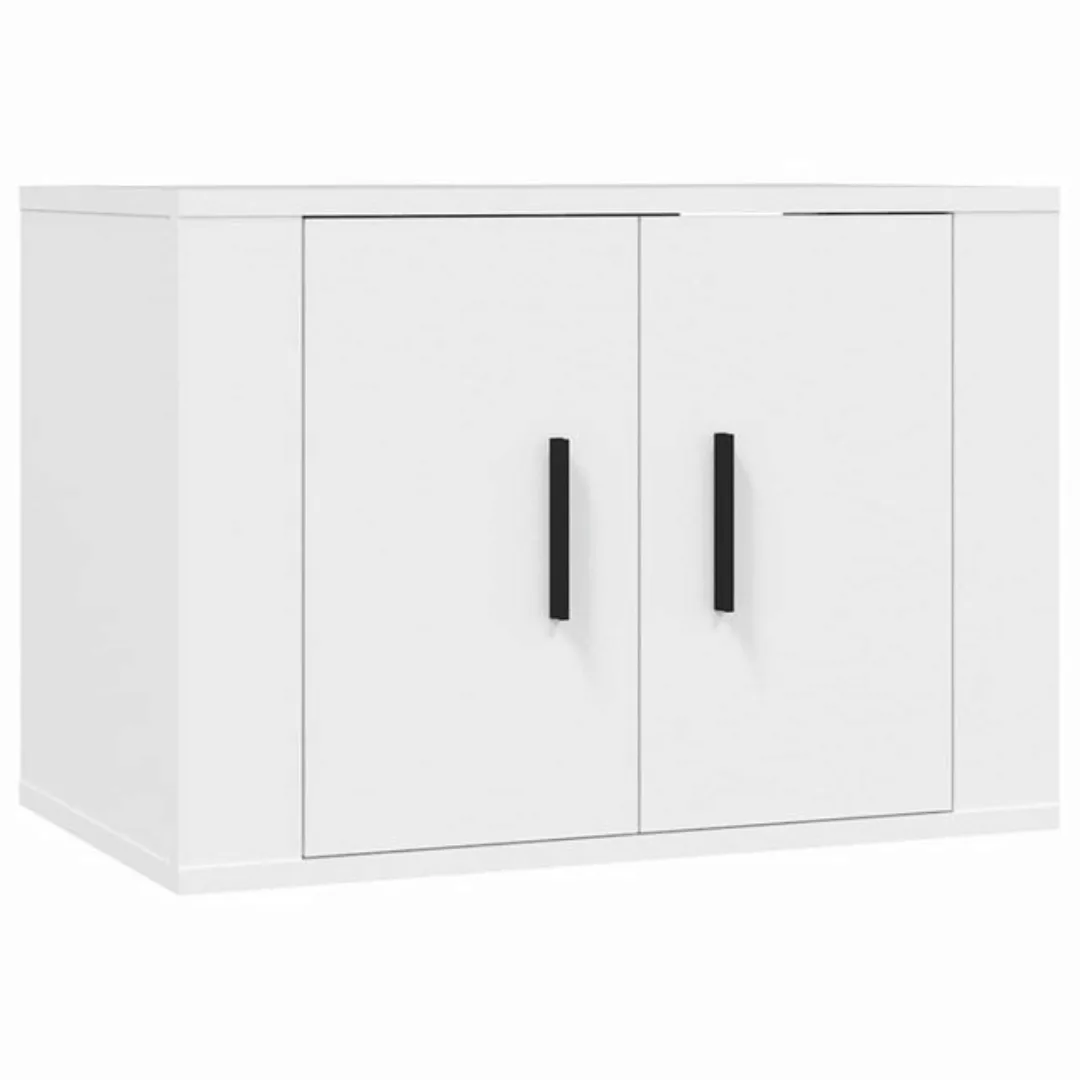 furnicato TV-Schrank TV-Wandschrank Weiß 57x34,5x40 cm günstig online kaufen