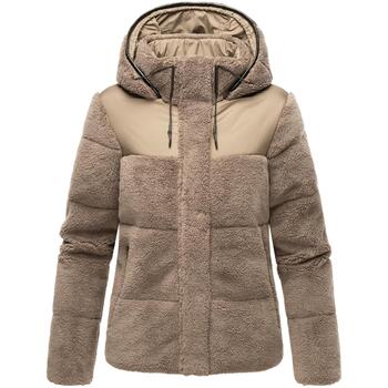 Marikoo Winterjacke "Kaguraa", warme Teddyfell Sherpa Jacke günstig online kaufen