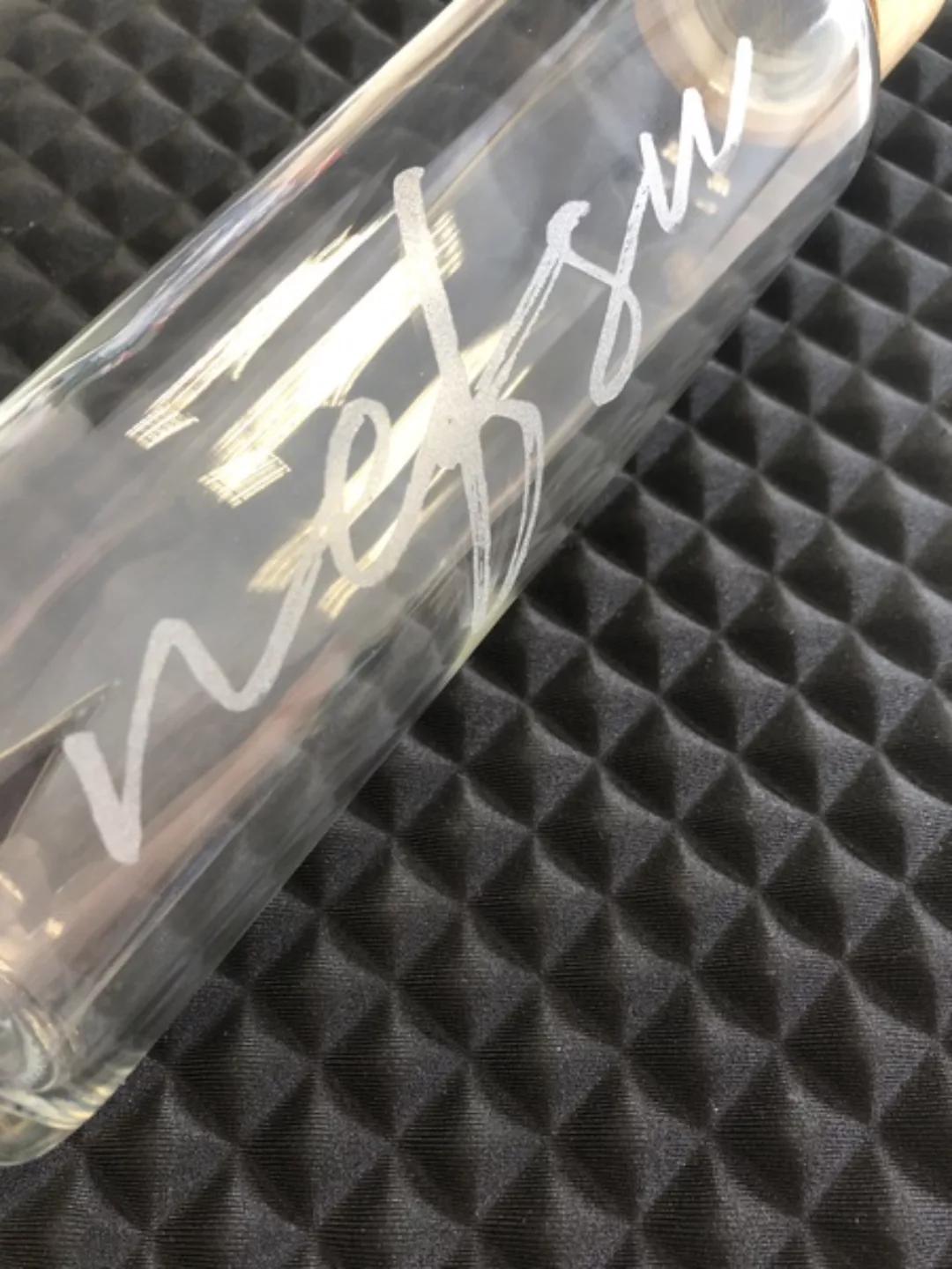 Nefsu Glasflasche I Glasflasche Mit Holzdeckel I 0,5l I Made In Germany günstig online kaufen