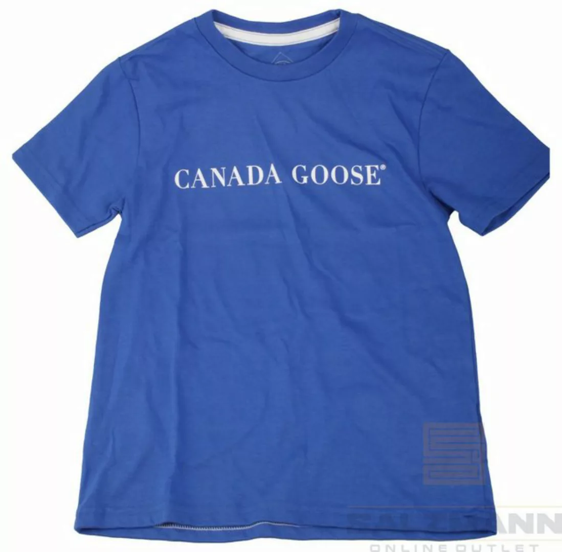 CANADA GOOSE Shirttop Canada Goose Youth PBI Unisex T-Shirt Gr. XS Blau Neu günstig online kaufen