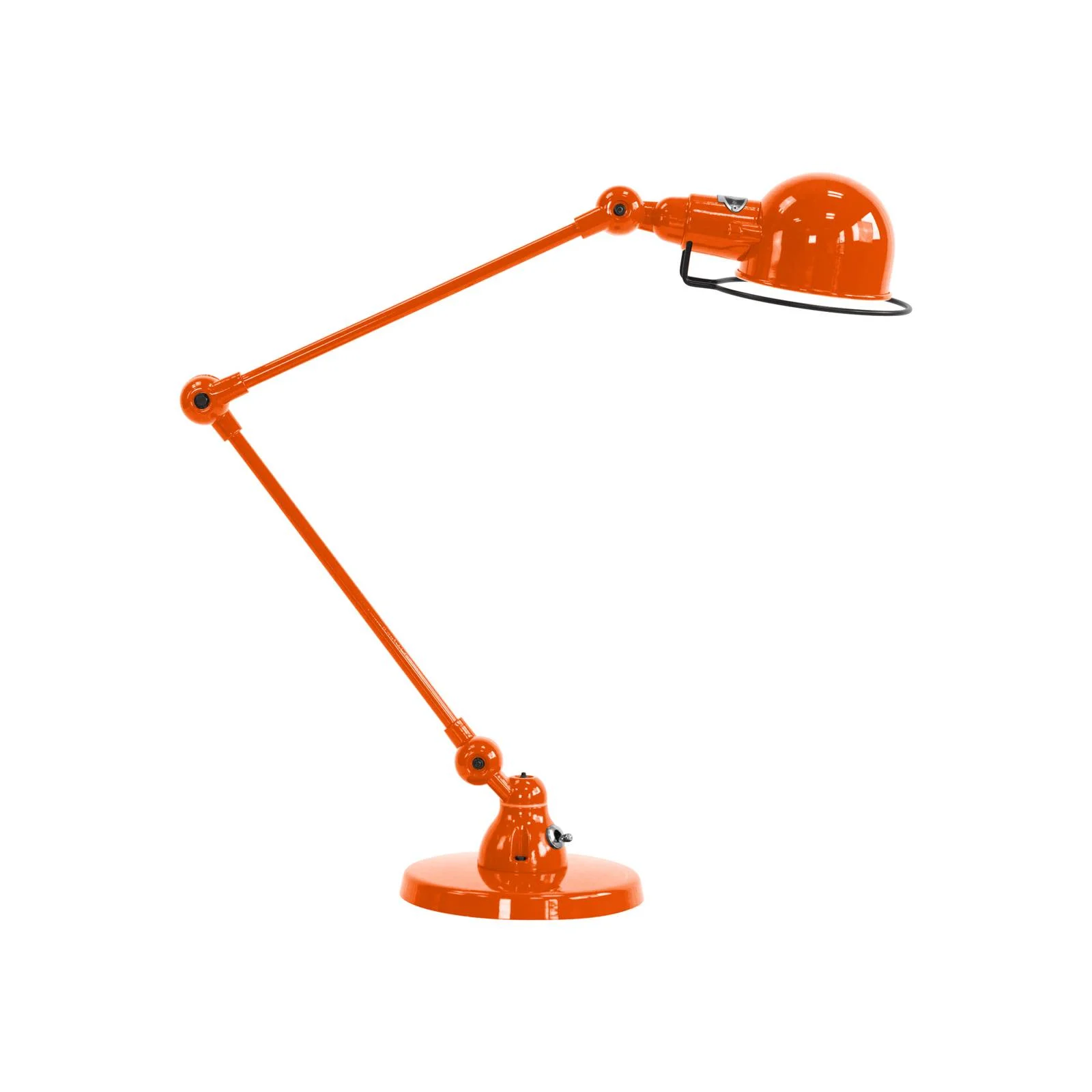 Jieldé Signal SI333 Tischlampe mit Fuß, orange günstig online kaufen