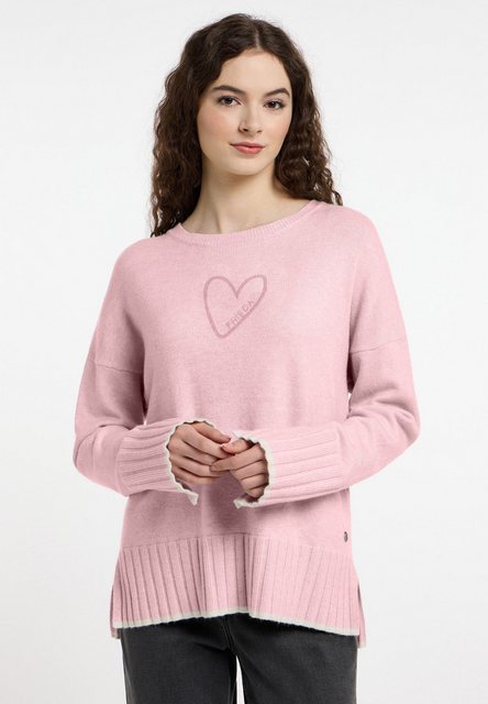 Frieda & Freddies NY Strickpullover Pullover mit dezenten Farbdetails günstig online kaufen