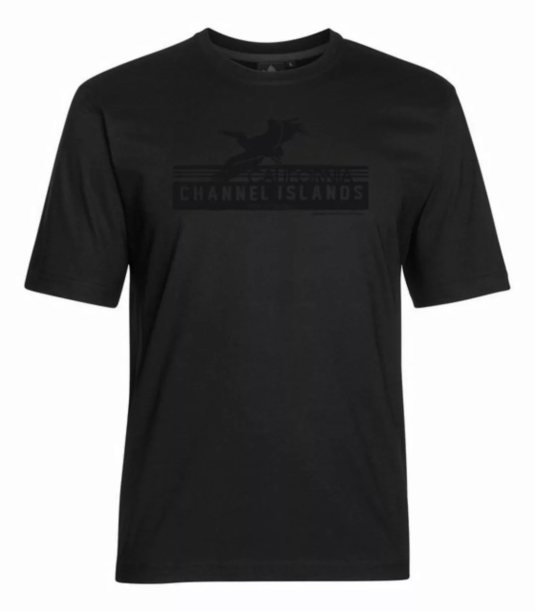 AHORN SPORTSWEAR T-Shirt CHANNEL ISLANDS mit großem Frontprint günstig online kaufen
