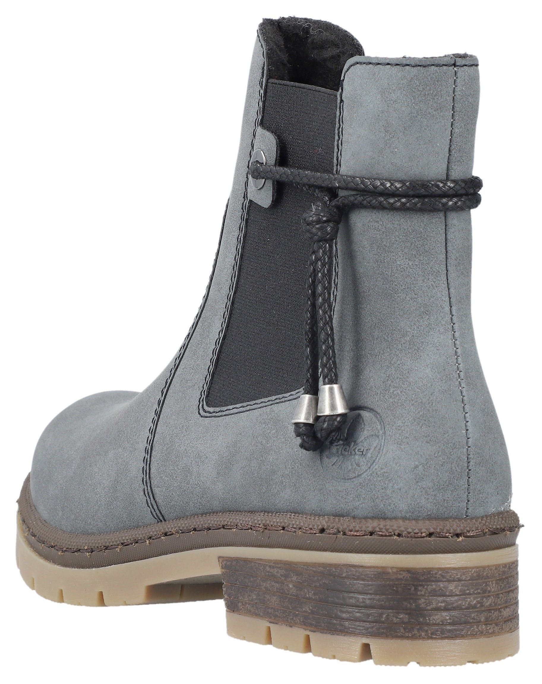 Rieker Winterstiefelette mit Stretcheinsatz und Innen-Reißverschluss günstig online kaufen