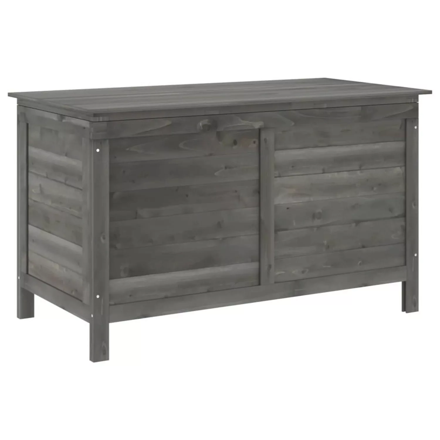 VidaXL Gartentruhe Anthrazit 99x49,5x58,5 cm Massivholz Tanne günstig online kaufen