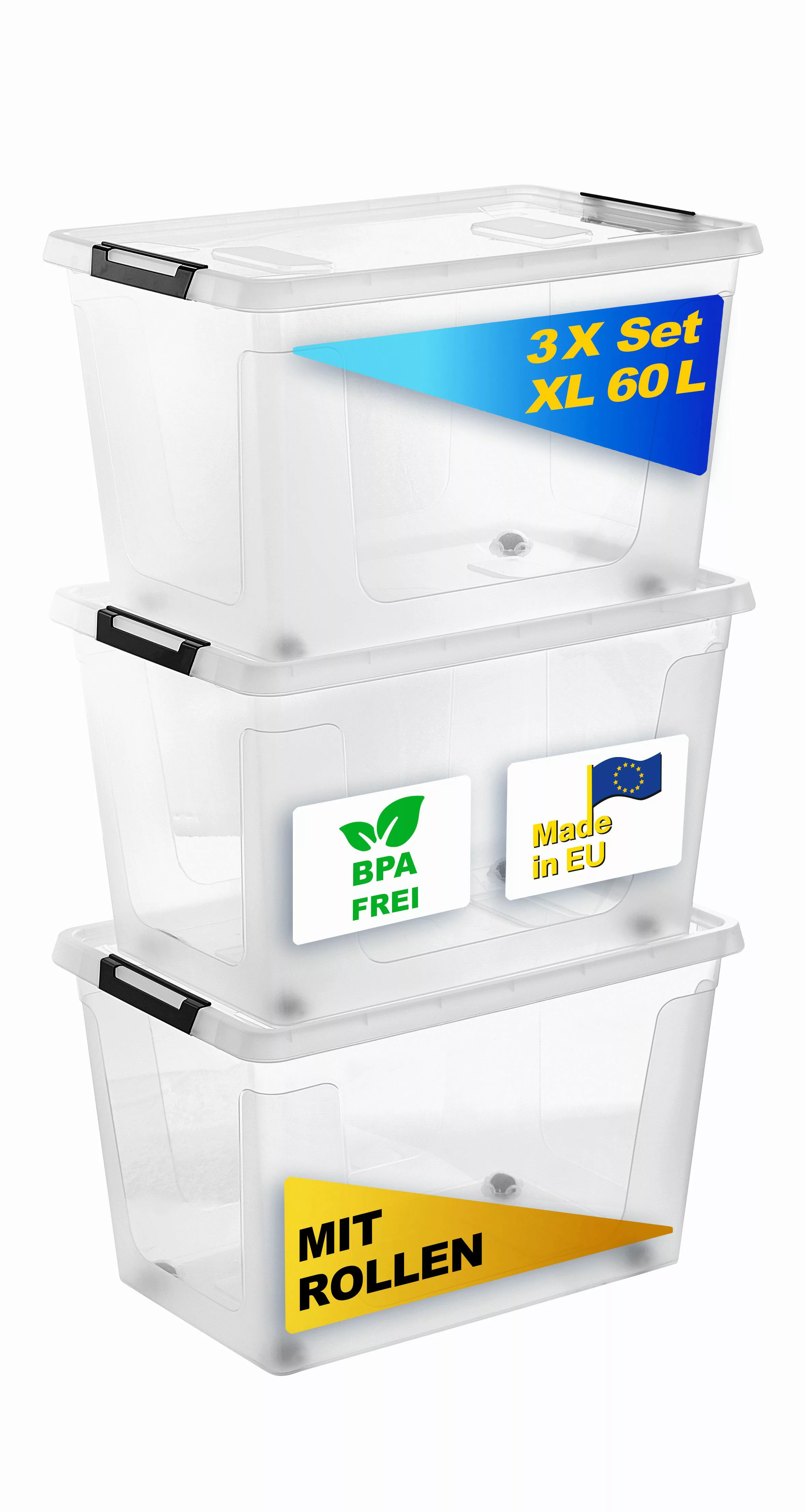 Gardissimo Aufbewahrungsbox 3 er Set mit günstig online kaufen