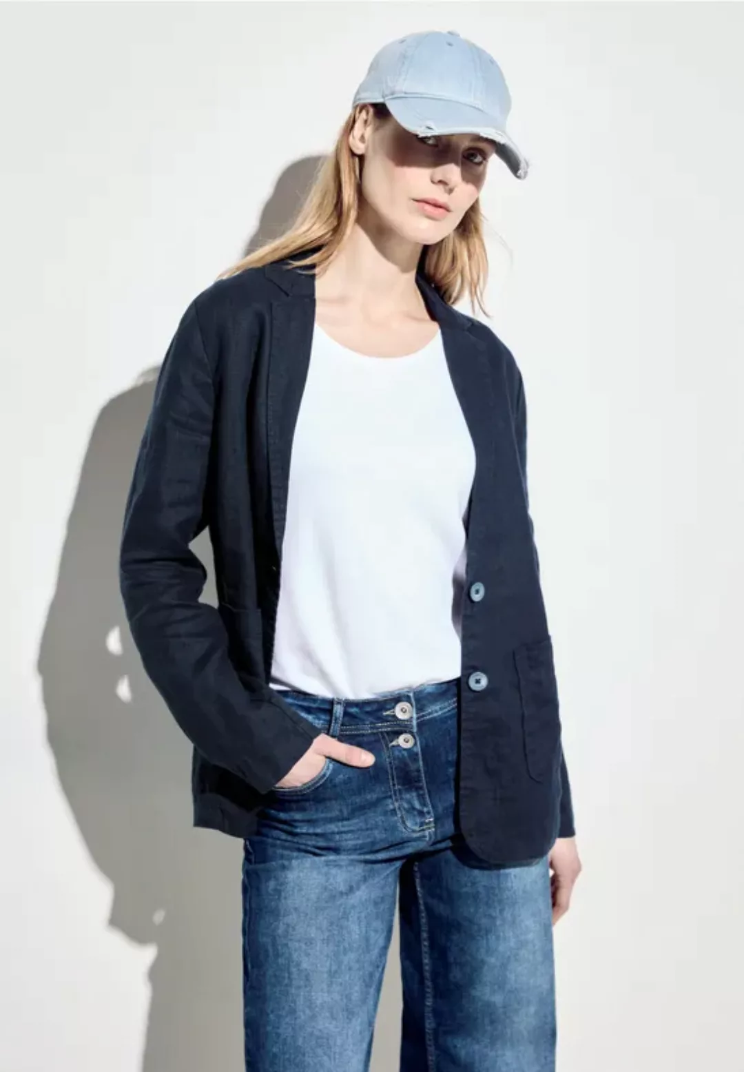 Leinen-Blazer günstig online kaufen