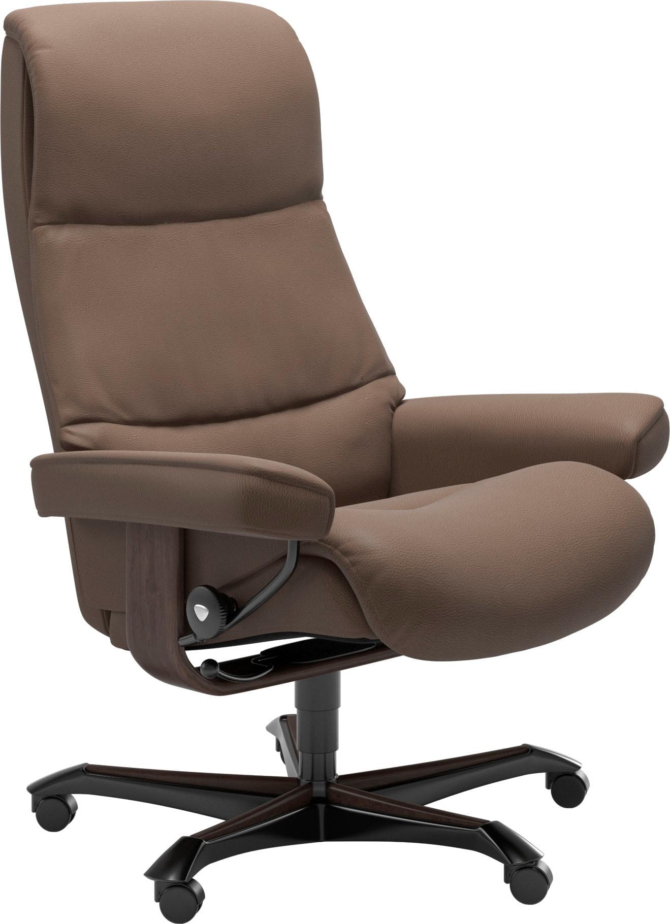 Stressless Relaxsessel "View", mit Home Office Base, Größe M,Gestell Wenge günstig online kaufen