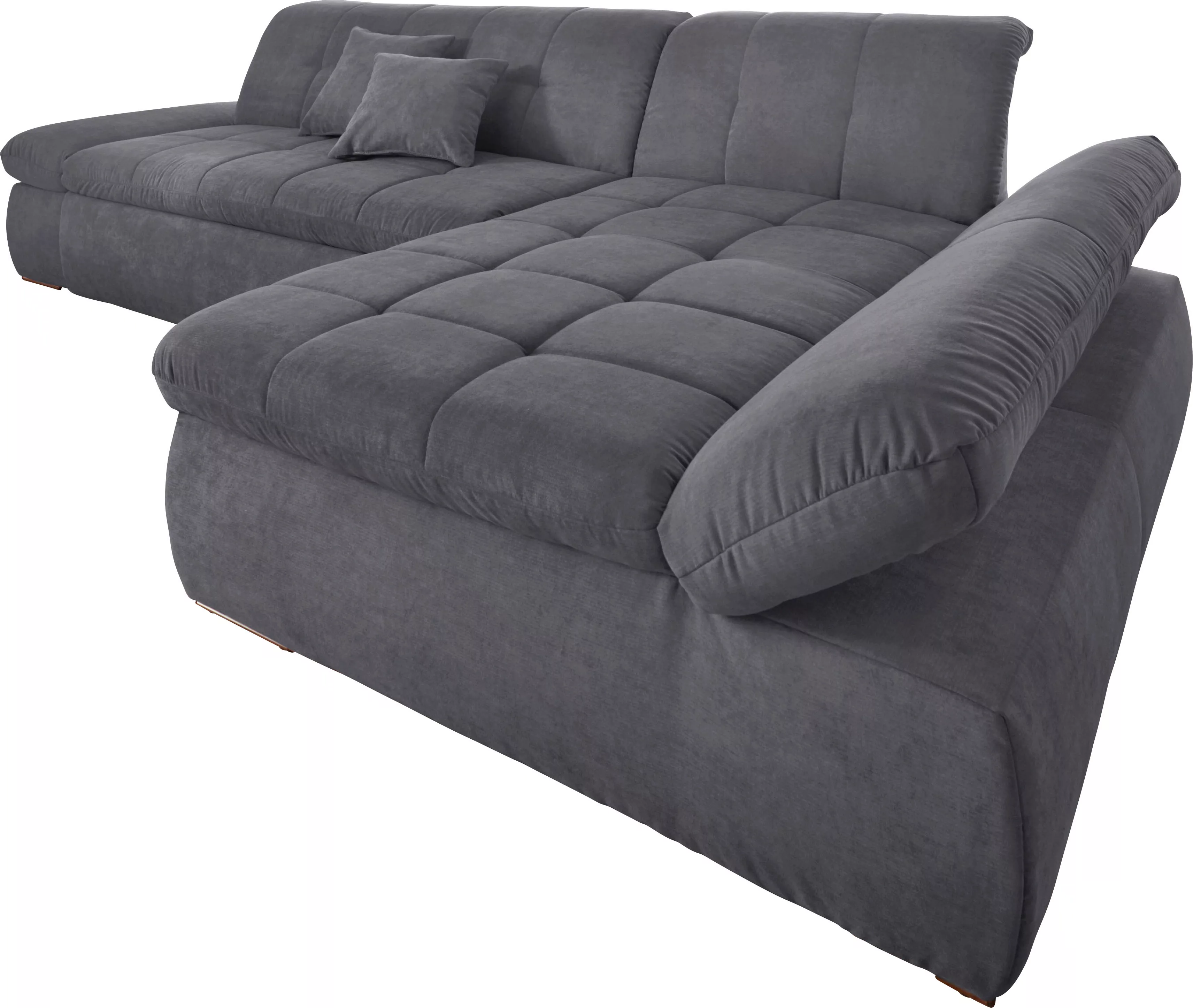 DOMO collection Ecksofa »NMoric XXL, B/T/H: 300/172/80cm, Revamierenabschlu günstig online kaufen