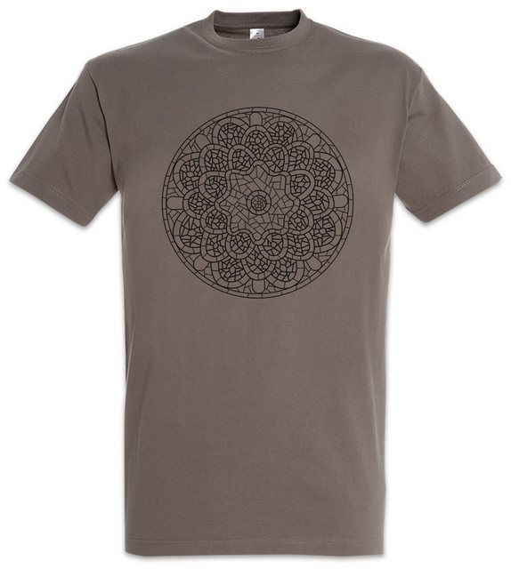 Urban Backwoods Print-Shirt Mandala VII Herren T-Shirt Yantra Hinduism Budd günstig online kaufen