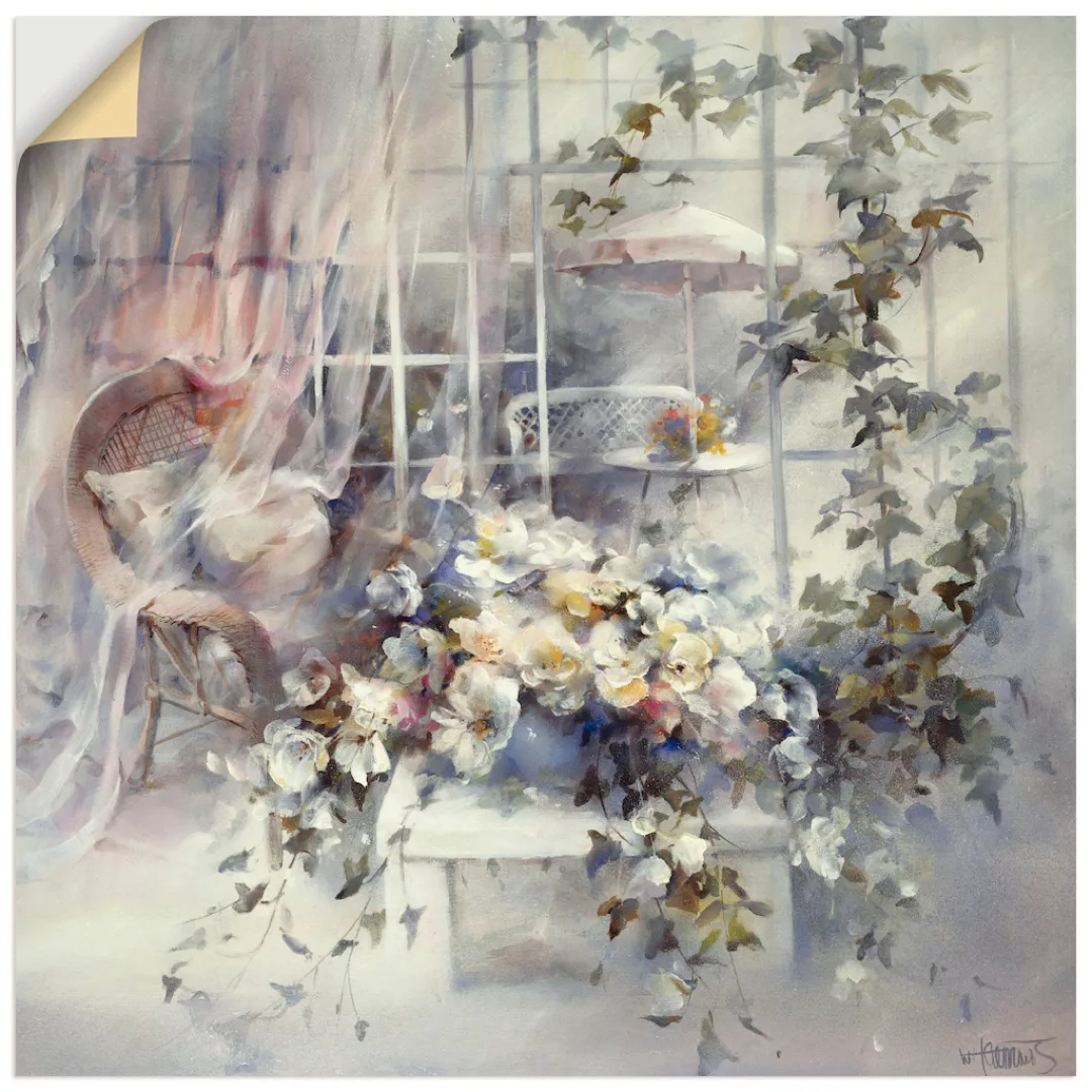 Artland Wandbild "Bezaubernde Moment", Blumen, (1 St.), als Leinwandbild, P günstig online kaufen