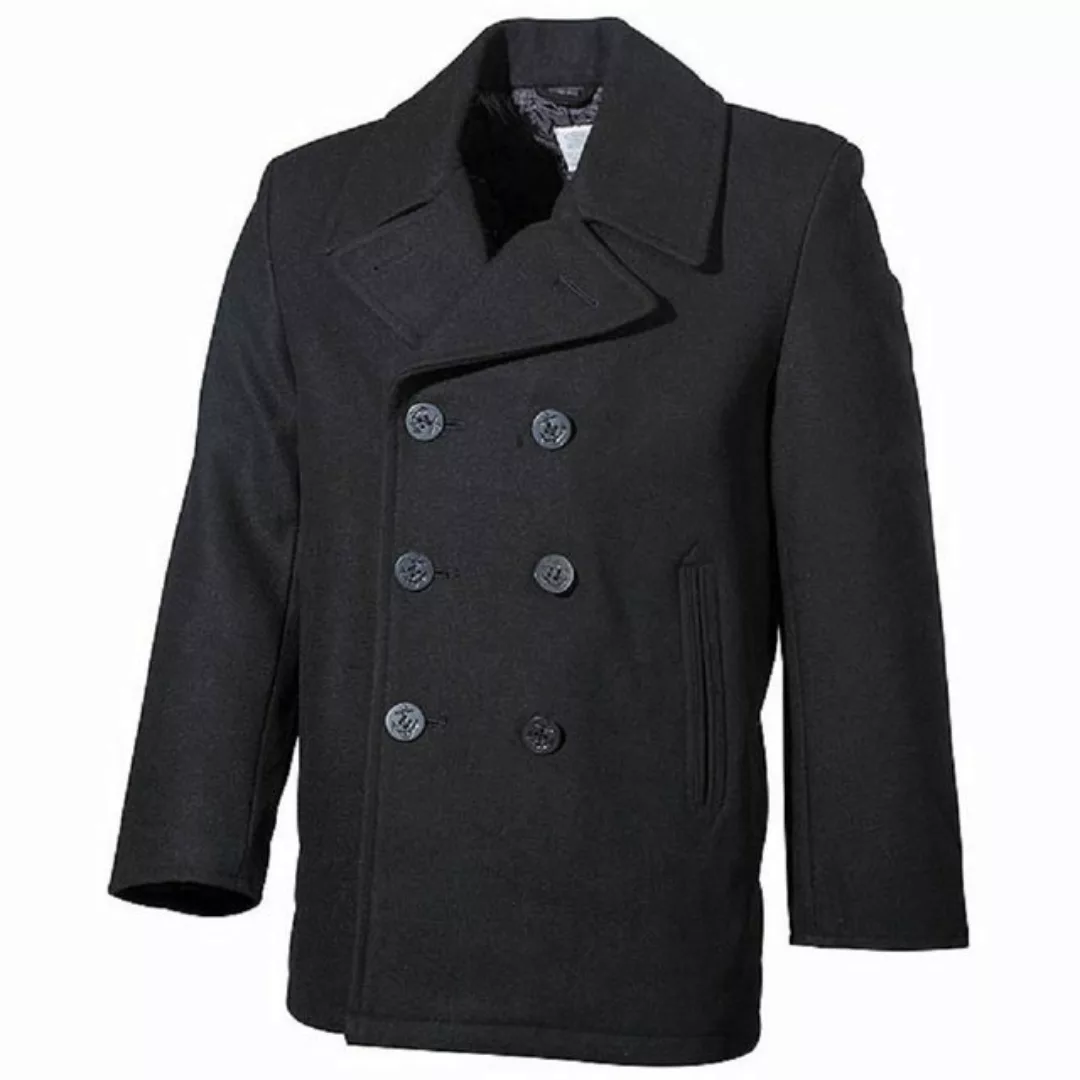 MFH Kurzmantel US Pea Coat, mit blauen Knöpfen Knöpfen mit Ankersymbol günstig online kaufen