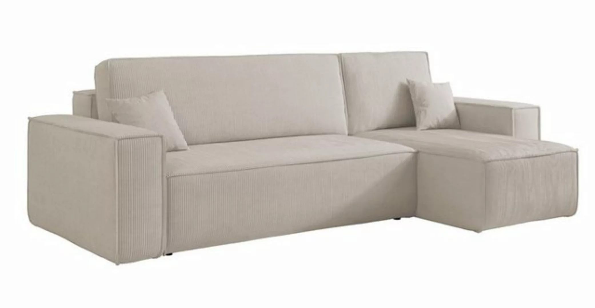 DB-Möbel Ecksofa mit Schlaffunktion "LAGUNA" Bester Preis vom Hersteller, S günstig online kaufen