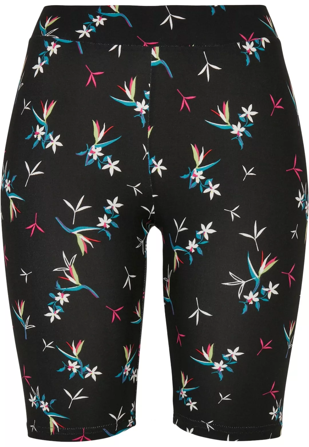 URBAN CLASSICS Stoffhose "Damen Ladies Soft AOP Cycle Shorts", (1 tlg.) günstig online kaufen