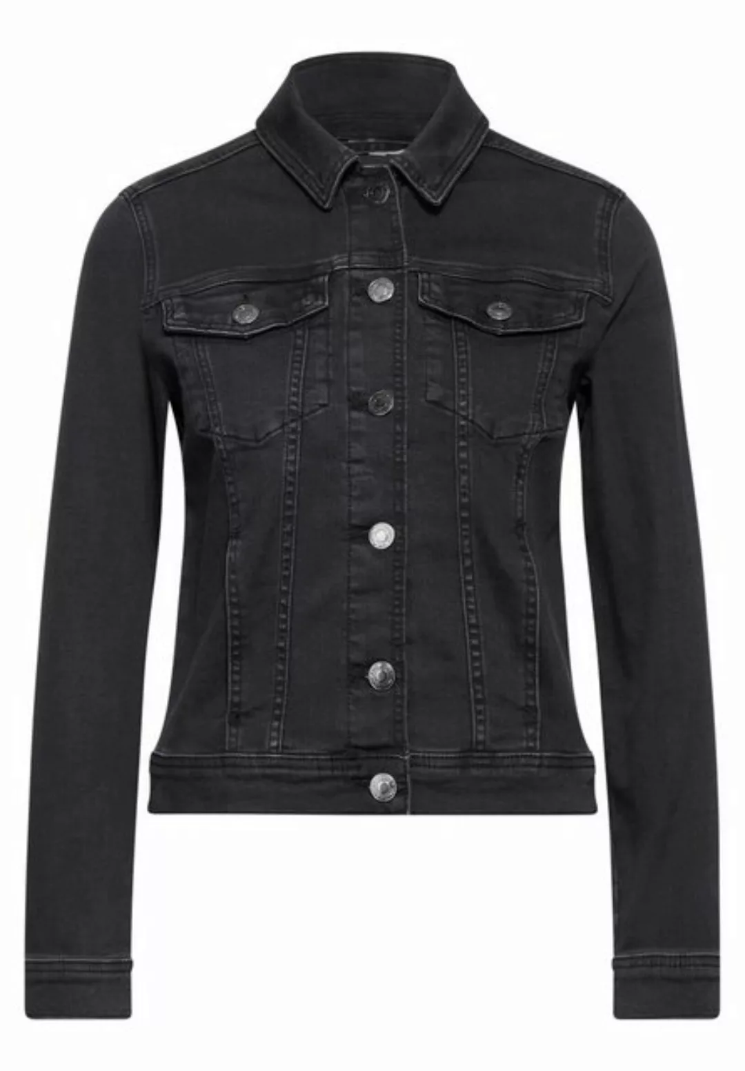 STREET ONE Jeansblazer Jacke im Washed-Look günstig online kaufen