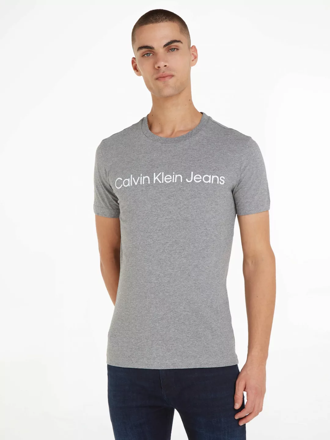 Calvin Klein Jeans T-Shirt "CORE INSTITUTIONAL LOGO SLIM TEE" günstig online kaufen