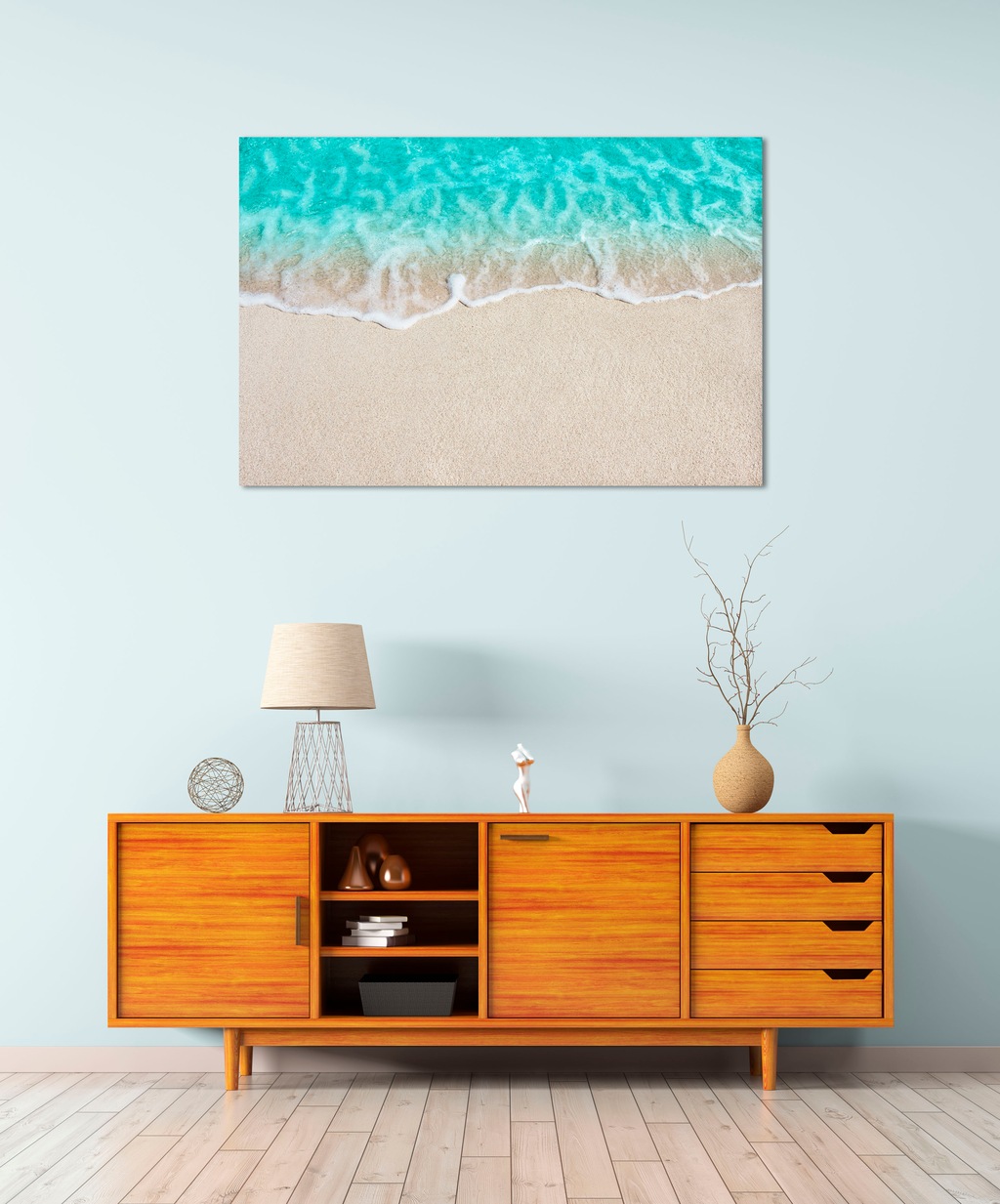 queence Acrylglasbild "Euphrates", Strand-Meer-Meer Bilder-Foto-Spa-Spa Bil günstig online kaufen