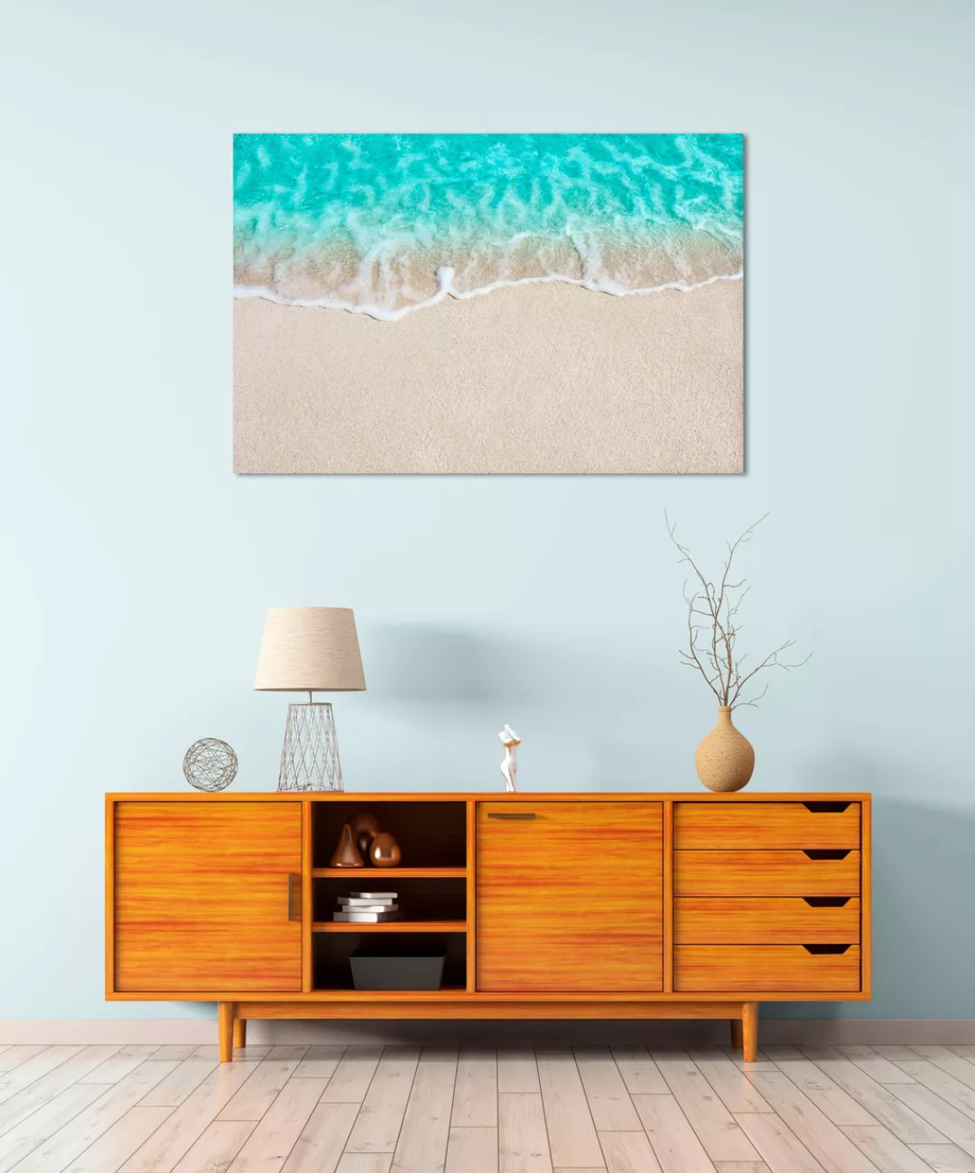 queence Acrylglasbild "Euphrates", Strand-Meer-Meer Bilder-Foto-Spa-Spa Bil günstig online kaufen