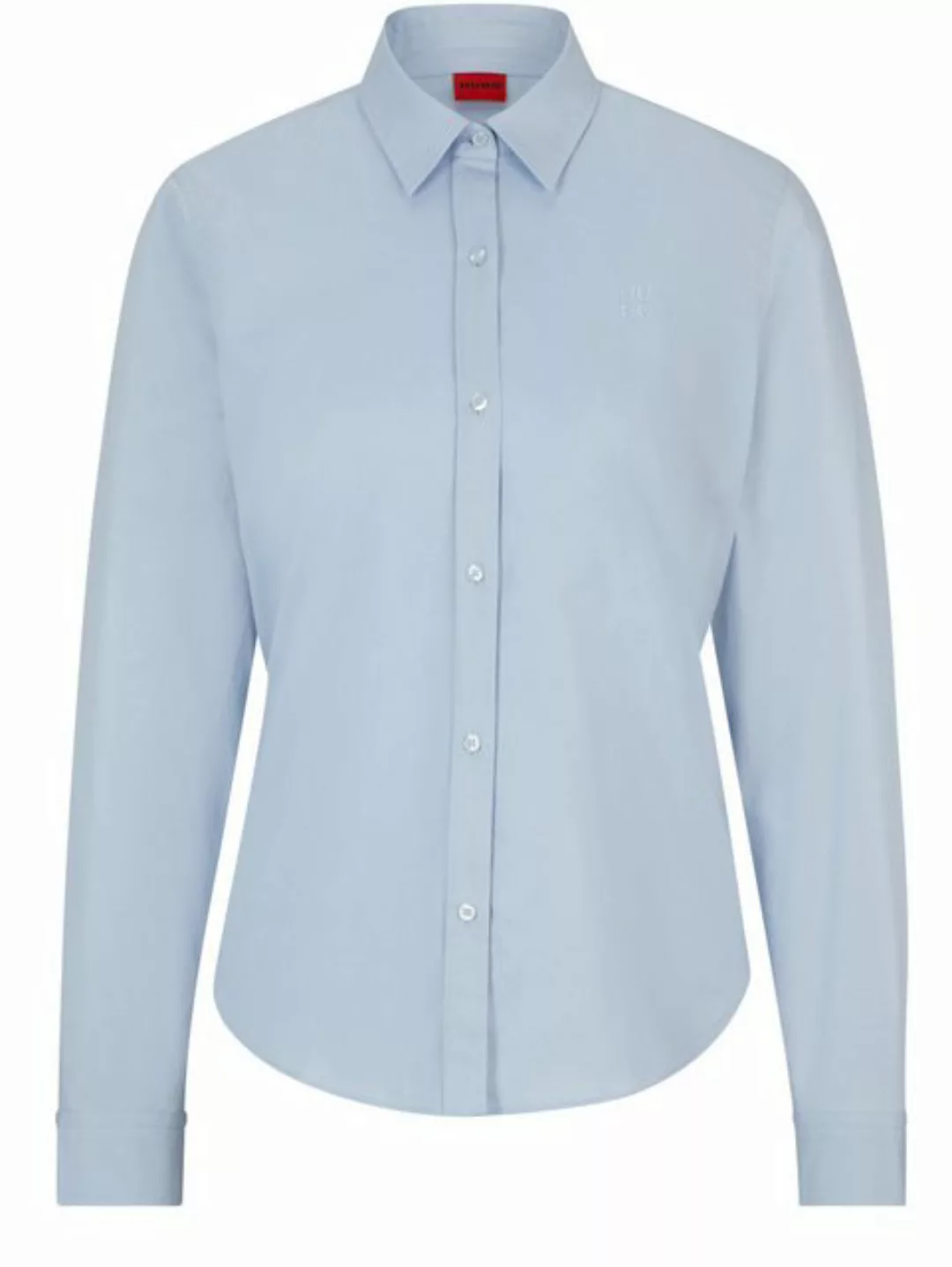HUGO Klassische Bluse Damen Hemdbluse ESSENTIAL (1-tlg) günstig online kaufen