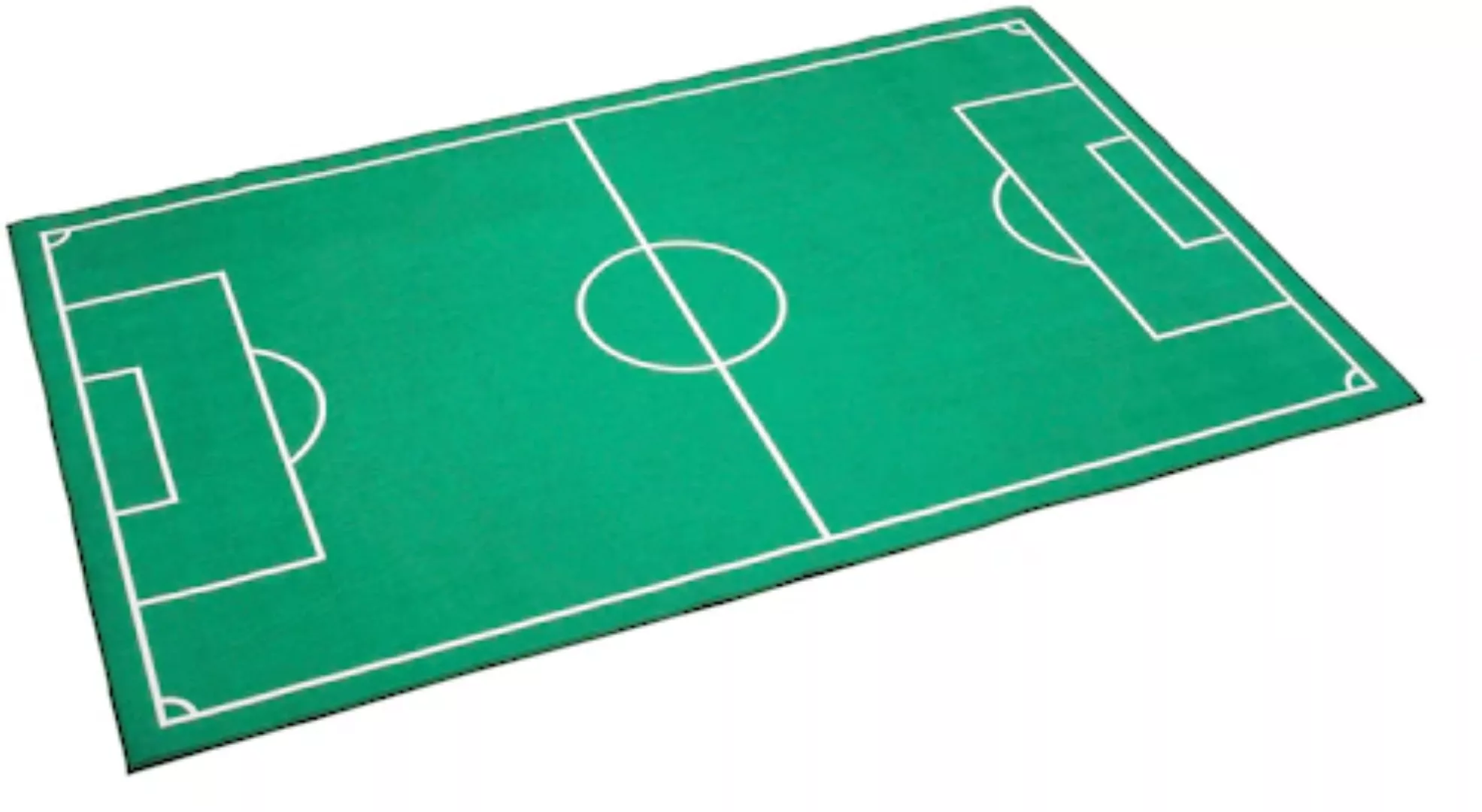 Böing Carpet Kinderteppich »Fußballfeld«, rechteckig, Spiel-Teppich, bedruc günstig online kaufen