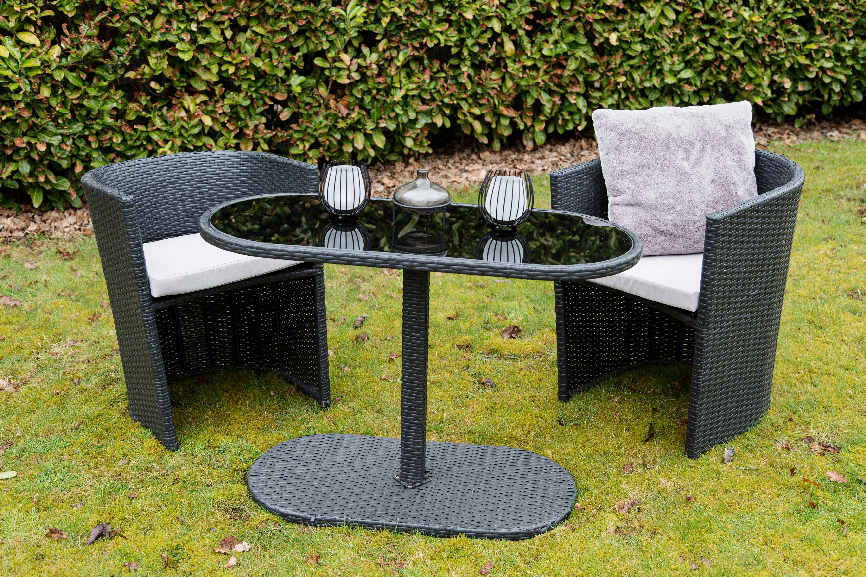 my Flair Gartenlounge-Set, (3 tlg.), 2 Stühle, 1 Tisch günstig online kaufen