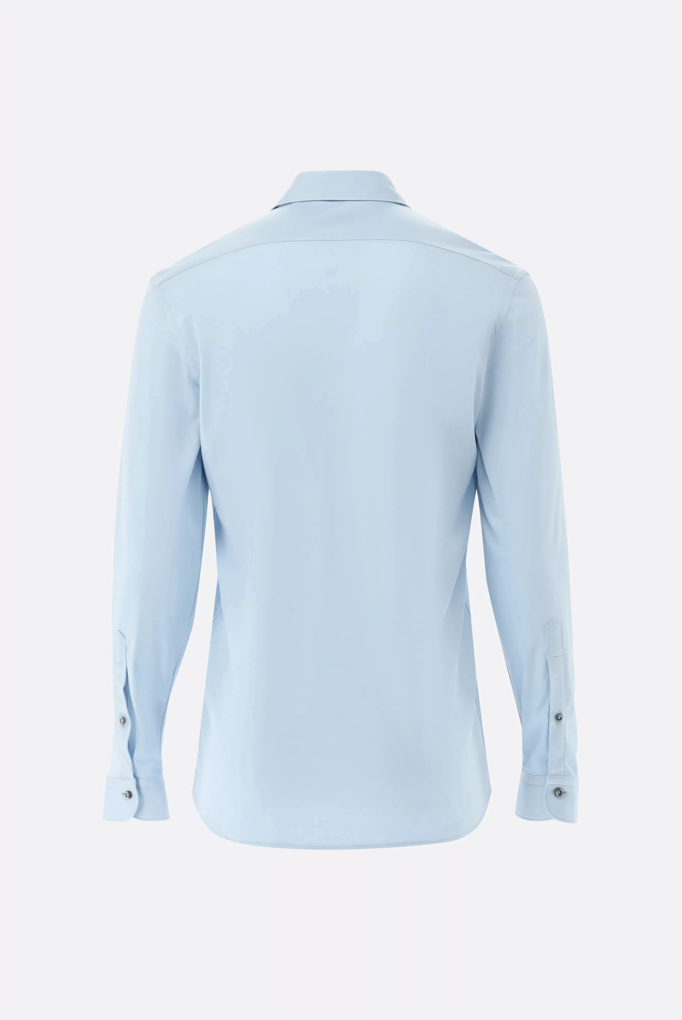 Jersey Hemd aus Schweizer Baumwolle Slim Fit günstig online kaufen