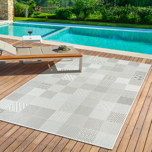 the carpet Teppich »Arven«, rechteckig, moderner robuster In und Outdoor Te günstig online kaufen