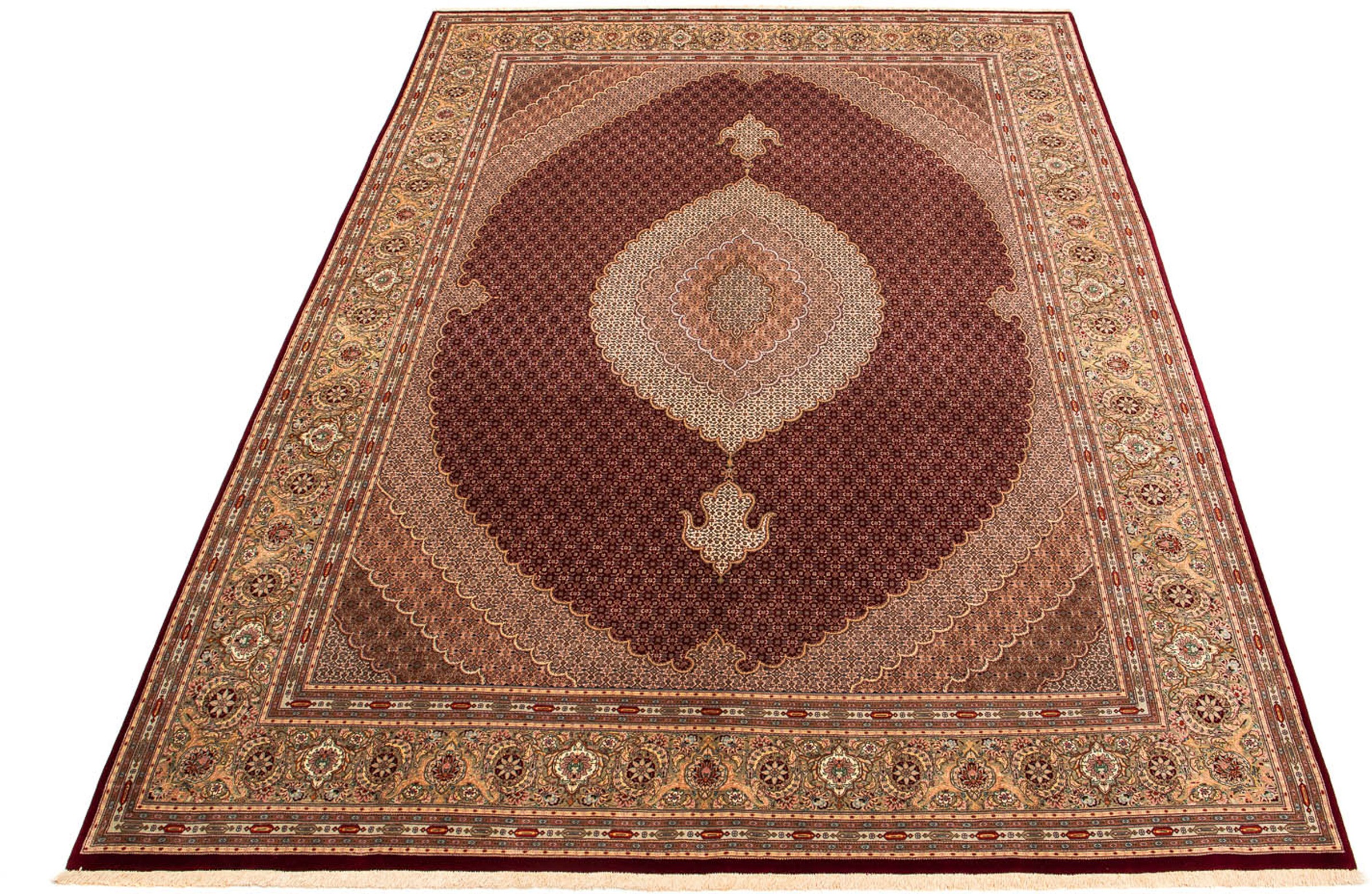 morgenland Orientteppich »Perser - Täbriz - 400 x 298 cm - dunkelrot«, rech günstig online kaufen