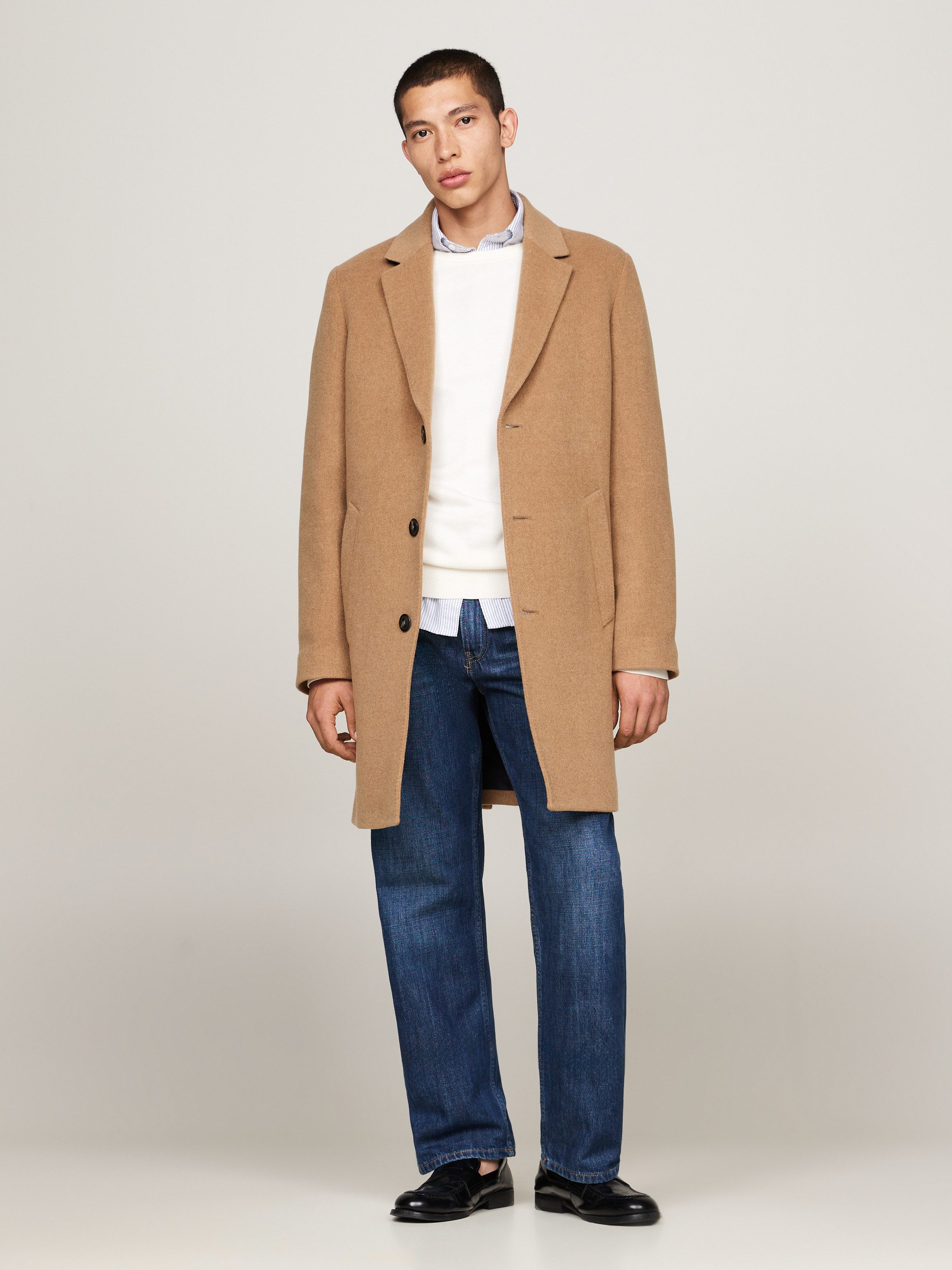 Tommy Hilfiger Langmantel DC WOOL MIX günstig online kaufen