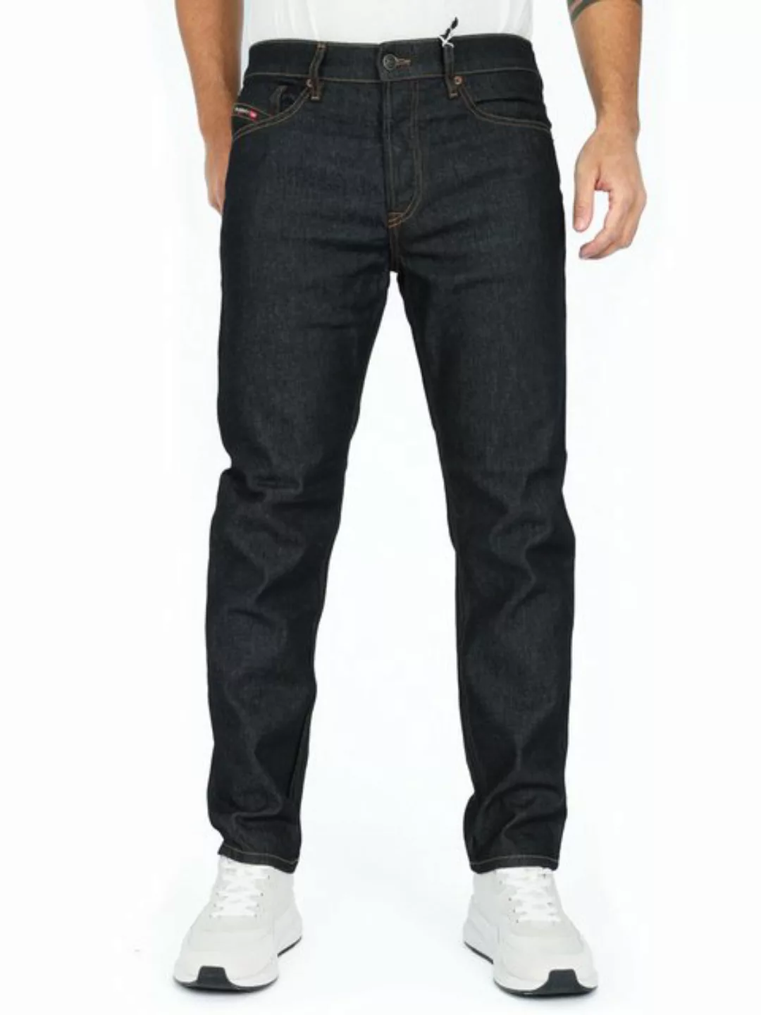 Diesel Tapered-fit-Jeans Regular Fit - Rinse Washed - D-Fining 009HF günstig online kaufen