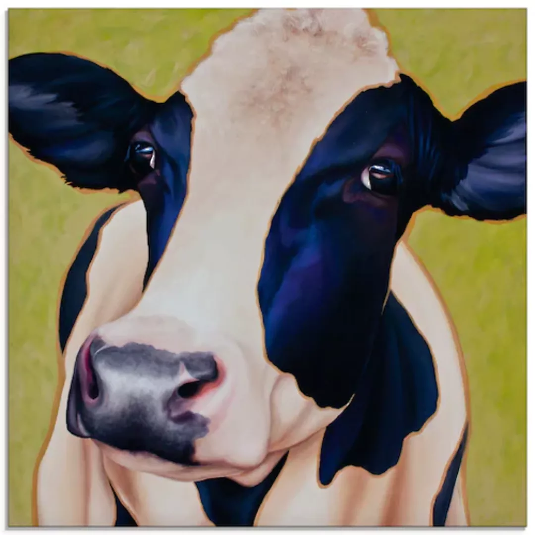 Artland Glasbild »Kuh Paula«, Haustiere, (1 St.), in verschiedenen Größen günstig online kaufen