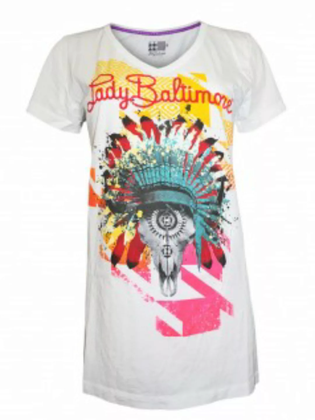 Lord Baltimore Damen Shirt Indian Bull Skull günstig online kaufen