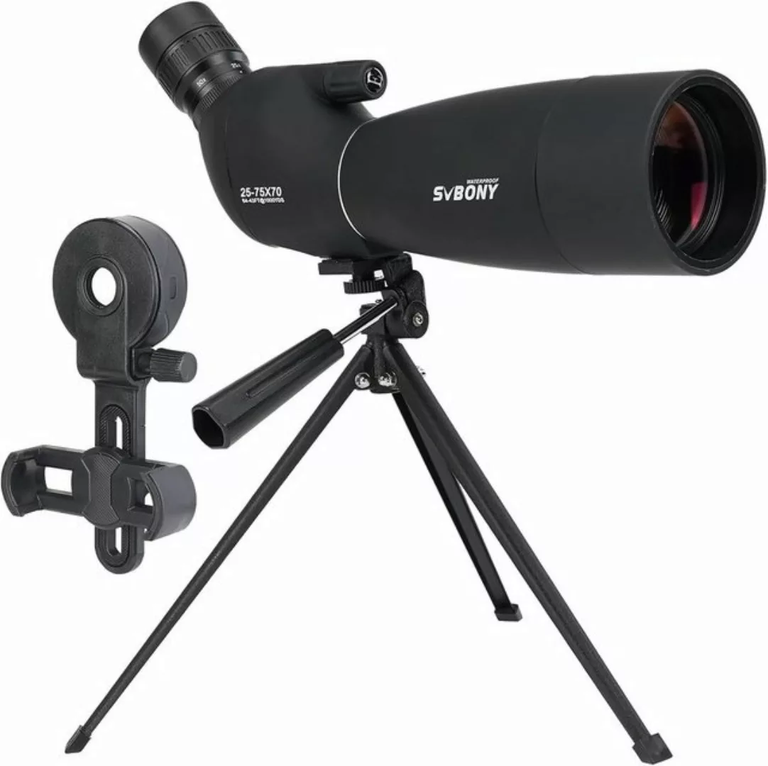 SVBONY SV28PLUS Spektiv mit Stativ-Telefonadapter, 25 – 75 x 70 mm Reichwei günstig online kaufen