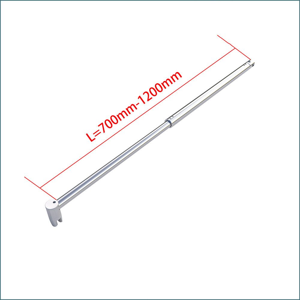 Duschparadies Duschwand-Stabilisationsstange 30-140cm Duschwand/Duschtür St günstig online kaufen
