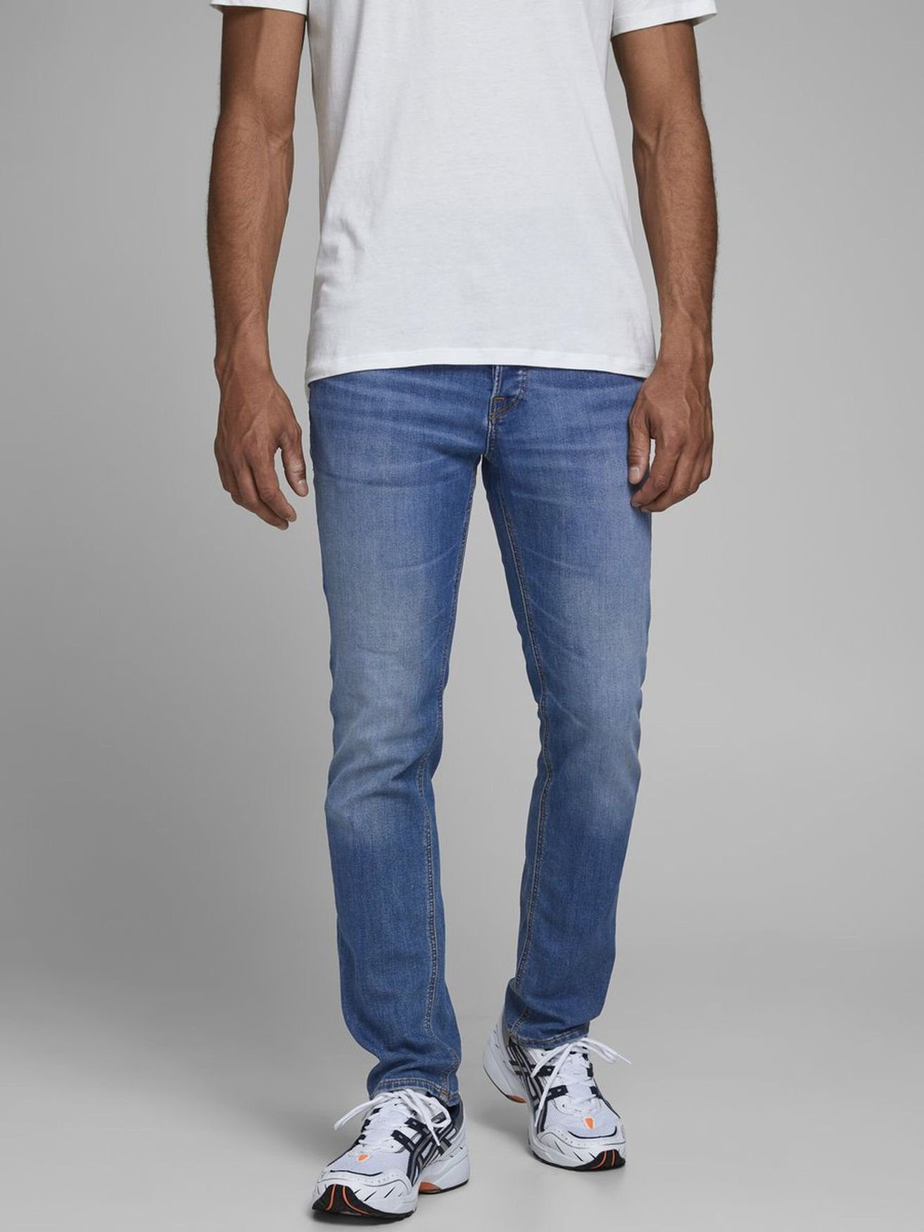 Jack & Jones Slim-fit-Jeans "JJIGLENN Slim-Fit mit Stretch und praktischer günstig online kaufen