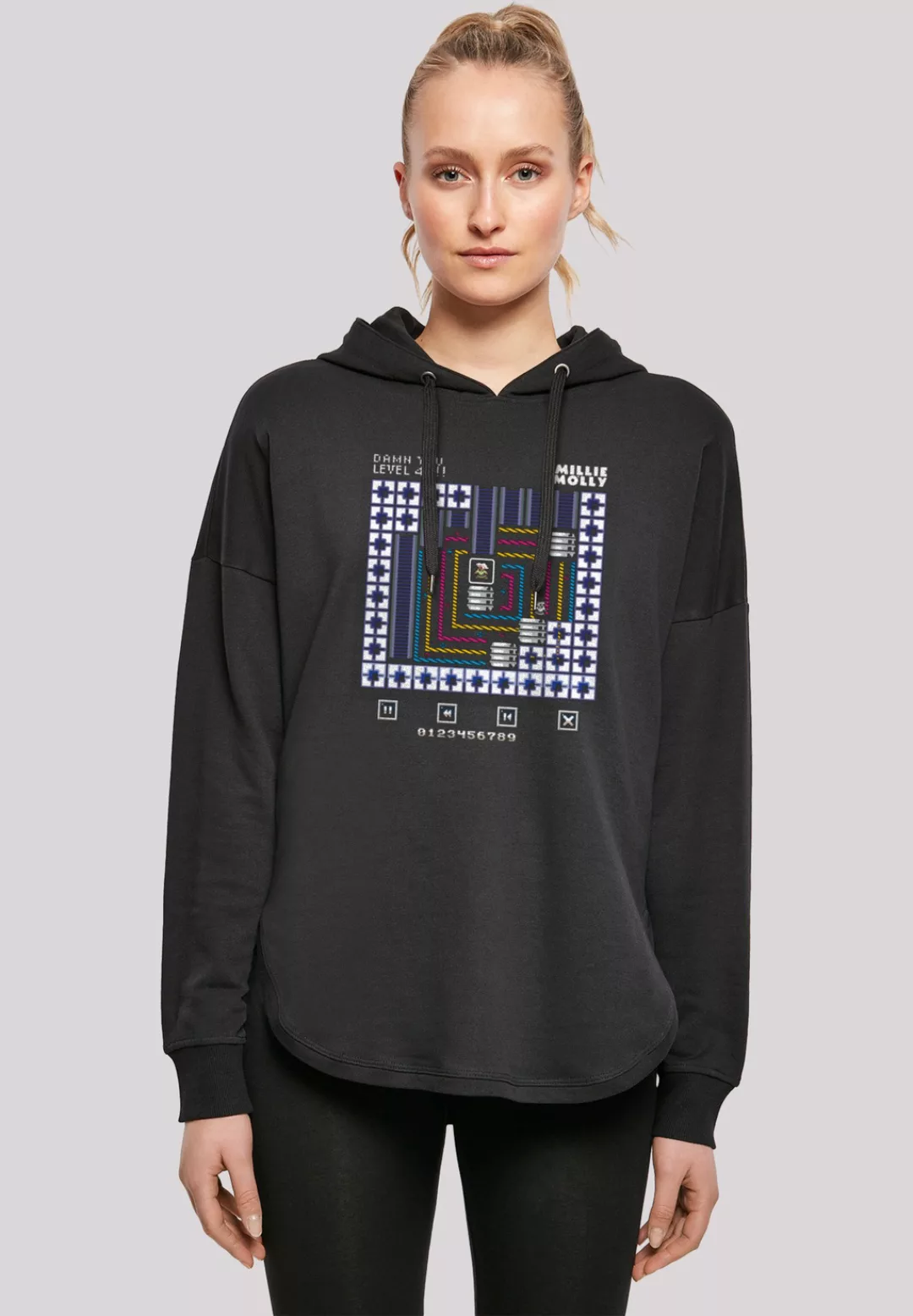 F4NT4STIC Kapuzenpullover "Retro Gaming Level 45", Print günstig online kaufen