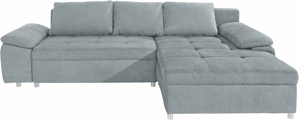 sit&more Ecksofa "Labene L-Form", wahlweise mit Bettfunktion und Bettkasten günstig online kaufen