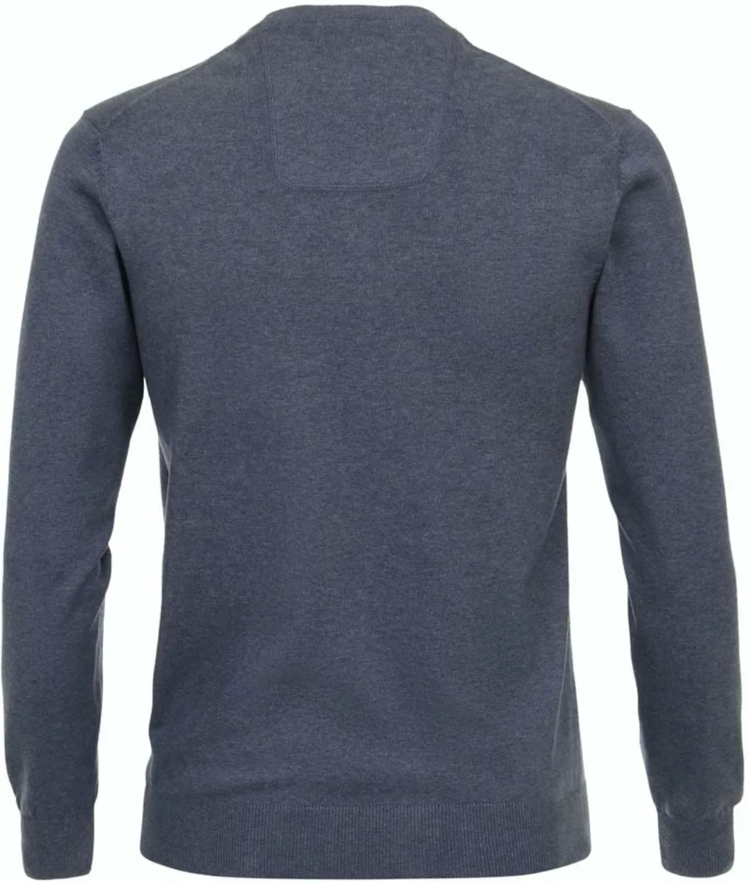Casa Moda Pullover V-Ausschnitt Blau - Größe 3XL günstig online kaufen