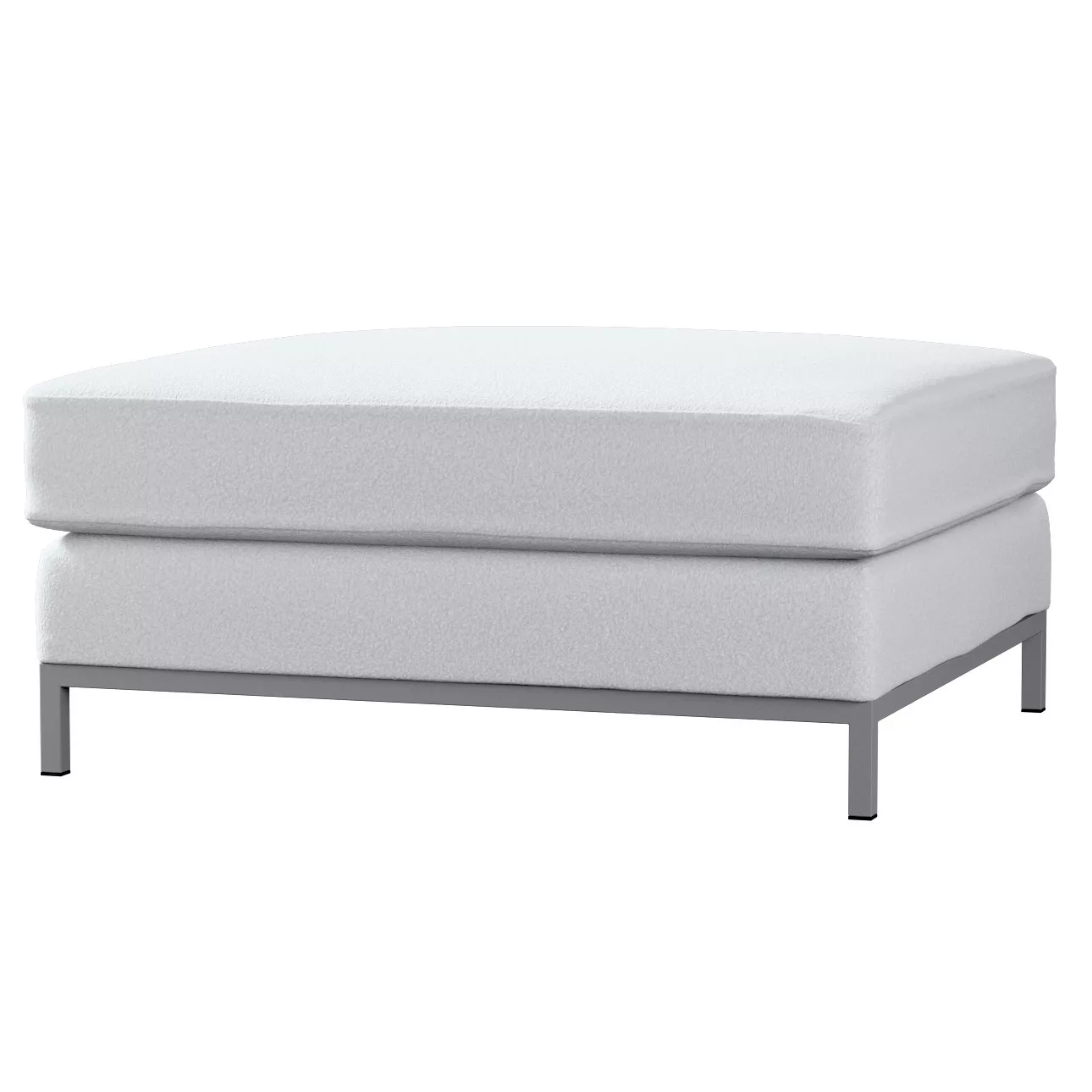 Bezug für Kramfors Hocker, weiß, Husse, Kramfors Hocker, Bouclé (702-80) günstig online kaufen