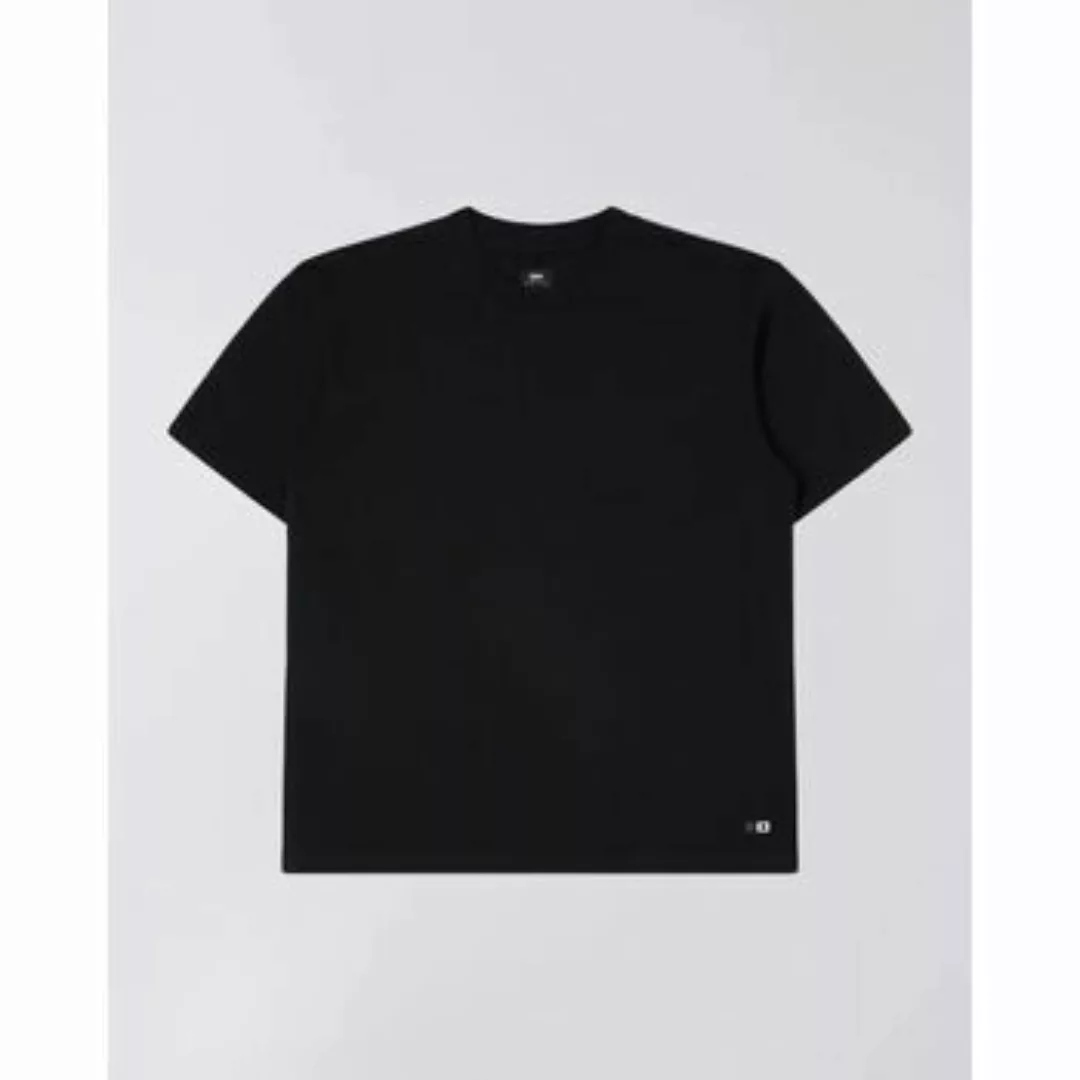 Edwin  T-Shirts & Poloshirts I030214.89.67 OVERSIZE BASIC-BLACK günstig online kaufen