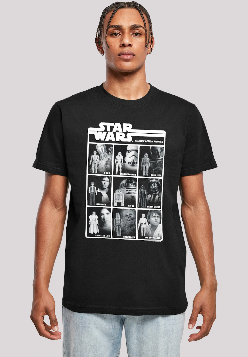 F4NT4STIC T-Shirt "Star Wars Class Of Action Figures", Herren,Premium Merch günstig online kaufen